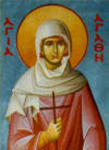 Икона святой мученицы Агафии